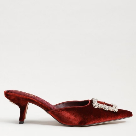 Sam Edelman velvet kitten heels - Picture 4 of 5